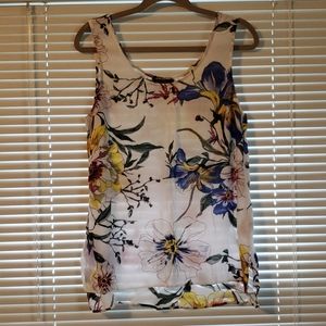 Banana Republic Floral Tank Top